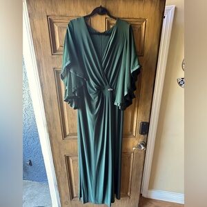 Lauren Emerald Green Evening Dress